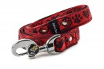Leash Hearts - Color Royal Red