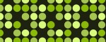 Collar Bright Green Dots - Pattern