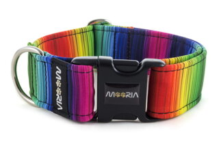 Rainbow Lines collar