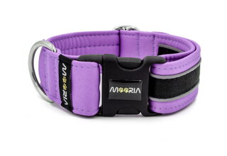 Reflective Orchid Violet collar