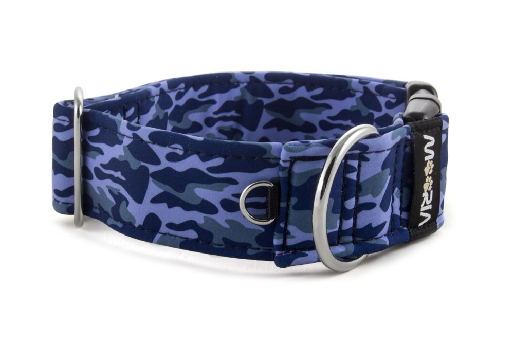 blue camo collar