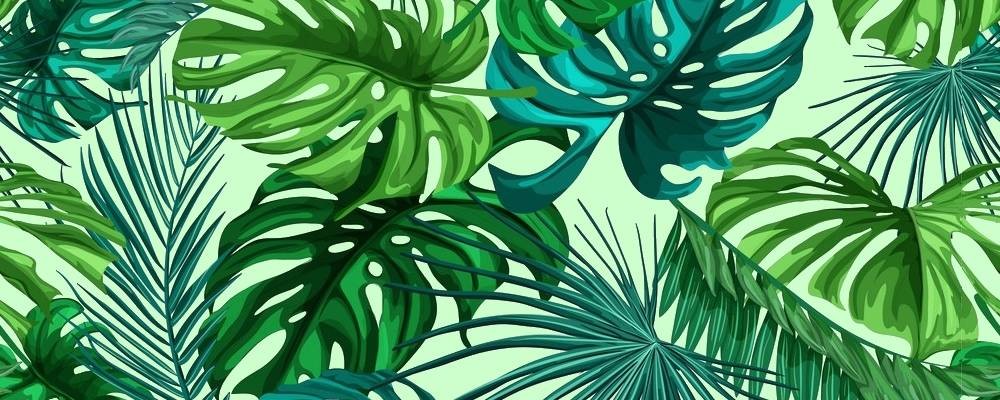 photo Jungle Pattern leash jungle