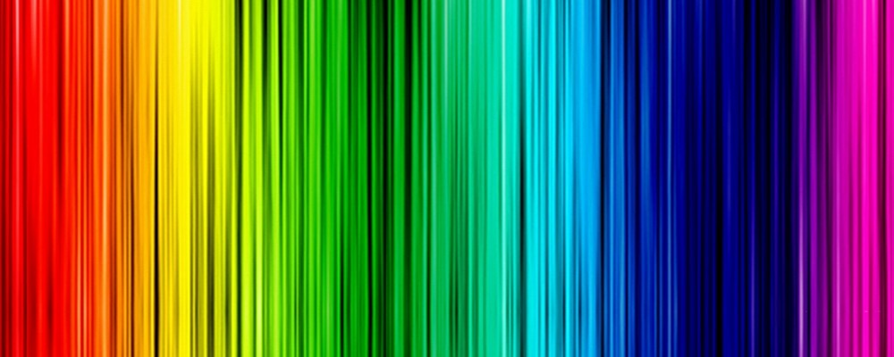 collar rainbow lines