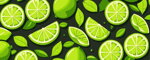 Collar Lime - Pattern