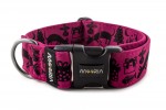 Halsband dogXmas - Farbe Magenta