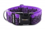 Halsband Lace - Farbe Fuchsia Violet