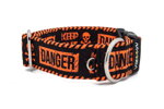 Collar Danger Orange - Detail of D-ring