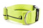 Halsband Reflex Neon Yellow I - Detail des Halbrings