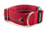 Halsband Reflex Royal Red I - Detail des Halbrings