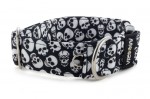 Halsband Skulls - Detail des Halbrings