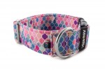 Halsband Vitrage Pink - Detail des Halbrings