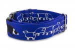 Collar Border Collie Life Blue - Detail of the pattern