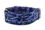 Collar Camouflage Blue - Detail of the pattern