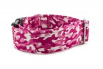 Collar Camouflage Pink - Detail of the pattern