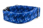 Collar Digital Blue - Detail of the pattern