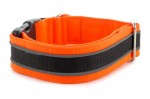 Collar Reflex Neon Orange II - Detail of the pattern