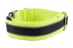 Halsband Reflex Neon Yellow II - Detail des Musters