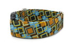 Collar Retro Grid - Detail of the pattern
