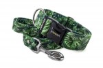 Halsband Jungle mit der Leine