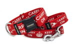 Leash Keep Calm with the collar