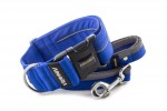 Leash Reflex Dark Blue with the collar