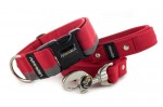 Leine Reflex Royal Red mit dem Halsband