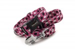 Collar Sheep Dream Pink with a leash