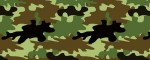 Collar Camouflage Green - Pattern