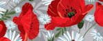 Collar Poppy Fields - Pattern