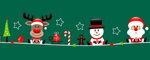 Collar Santa and Friends - Pattern