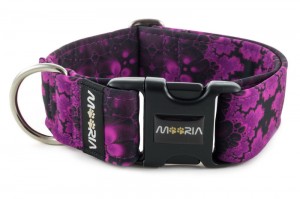 Halsband Abstract Purple