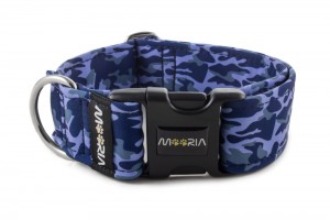 Halsband Camouflage Blue