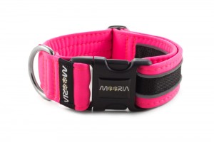 Obojek Reflex Neon Pink II