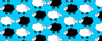 Sheep Dream Blue