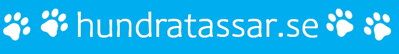 Hundratassar - white logo on LIGHT BLUE