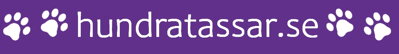 Hundratassar - white logo on VIOLET
