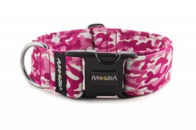 Halsband Camouflage Pink