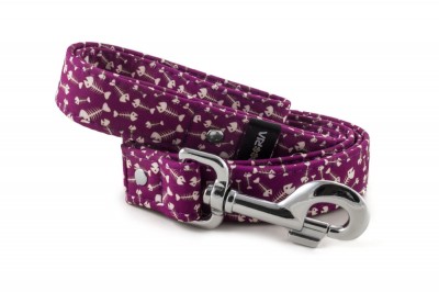 Leash Fishbone Purple