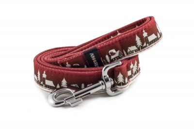 Leash Winter Village Red