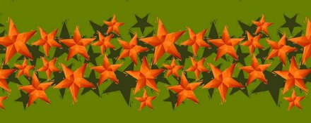 Stars on Green