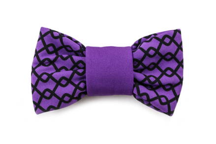 Bow tie Black Print
