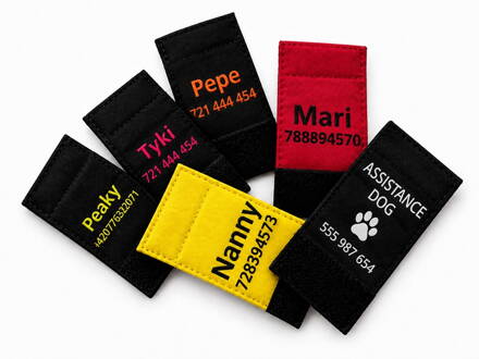 Velcro name tag