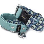 Collar Blue Skulls