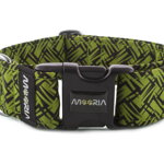 Collar Chaotic Texture - Color Lime Green