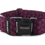Collar Chaotic Texture - Color Magenta