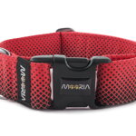 Collar Falling Cubes- Color Royal Red