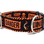 Collar Danger Orange - Detail of D-ring