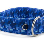 Collar Digital Blue - Detail of D-ring