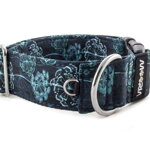 Collar Hogweed Blue - Detail of D-ring
