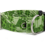 Collar Lucky Leaves - Detail of D-ring